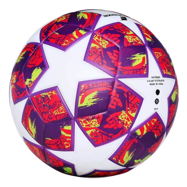 Resmi Ölçülerde Futbol Topu 5 Numara, PU Deri, Maç ve Antrenman Kullanımı